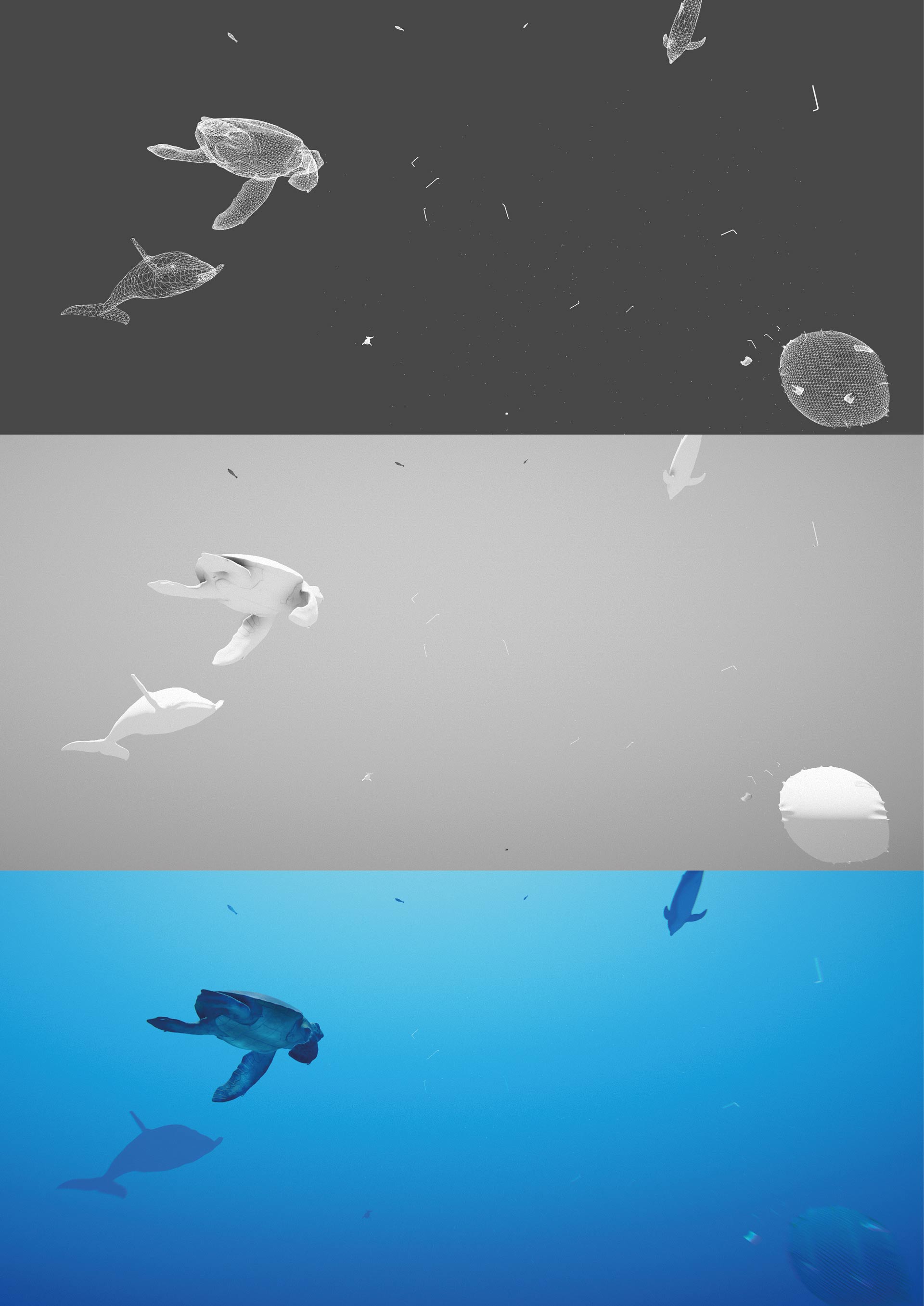 Design breakdown of Atlantis virtual reality educational application
