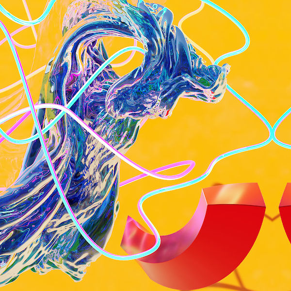 A visualisation of happy feelings